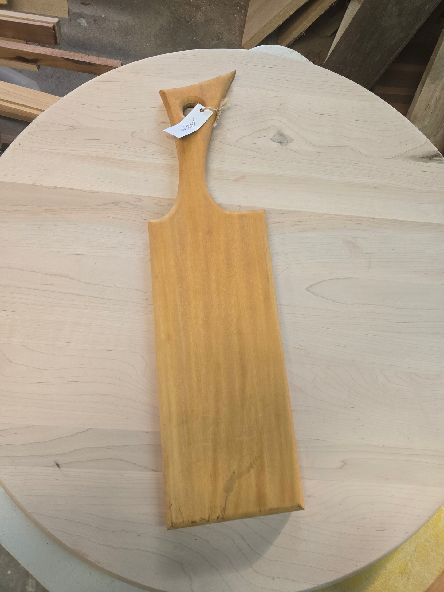 Yellow Heart Charcuterie Board