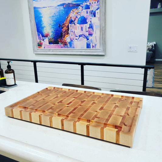 Brick & Mortar Engrain Cutting Board