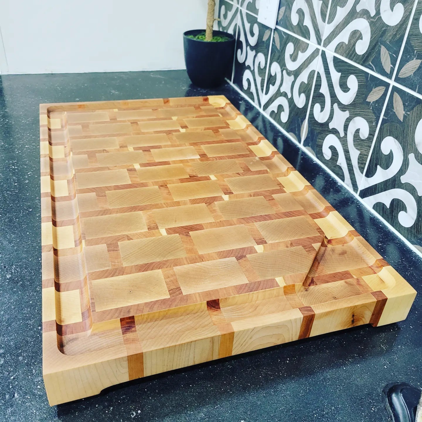 Brick & Mortar Engrain Cutting Board